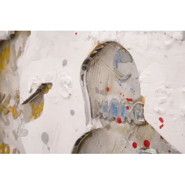 MALOWANY OBRAZ ROCK 120x3x60 cm